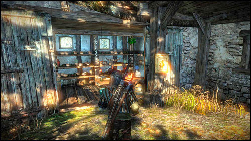 Pay Vilmos a visit (M7, 13) and ask him if he doesnt happen to sell drugs - Little Shop of Dreams - Side missions - The Witcher 2 Assassins of Kings Guide