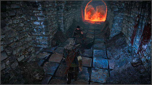 Continue down the corridor and eventually you will reach Gridley (M10, 11) - In the Claws of Madness (steps 1-7) - Side missions - The Witcher 2 Assassins of Kings Guide