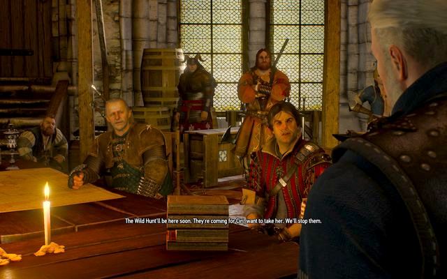 The gathering in Kaer Morhen - you will meet as many people as you manage to recruit - The Witcher 3 Wild Hunt: The Battle of Kaer Morhen - walkthrough - The Witcher 3: Kaer Morhen - The Witcher 3 Wild Hunt Guide