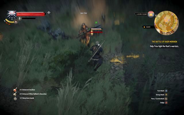 Defeat the remaining enemies at the courtyard - The Witcher 3 Wild Hunt: The Battle of Kaer Morhen - walkthrough - The Witcher 3: Kaer Morhen - The Witcher 3 Wild Hunt Guide