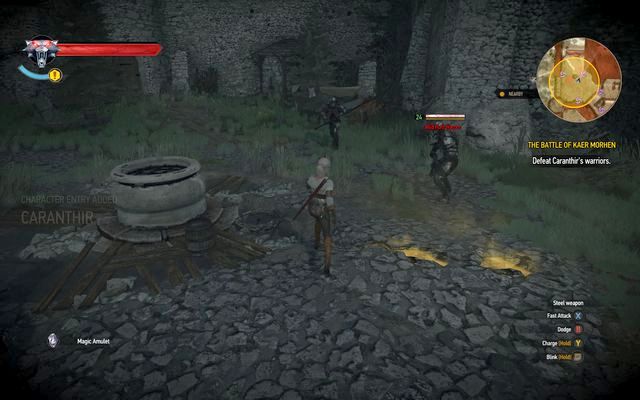 Help Eskel get rid of the invaders - The Witcher 3 Wild Hunt: The Battle of Kaer Morhen - walkthrough - The Witcher 3: Kaer Morhen - The Witcher 3 Wild Hunt Guide