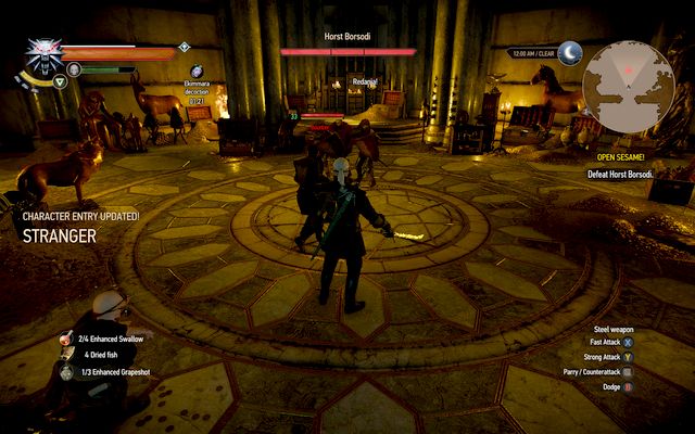 Attack only the main target - one of the brothers - The Witcher 3: Open Sesame! - part II - The Witcher 3: Main quests - The Witcher 3 Wild Hunt Guide