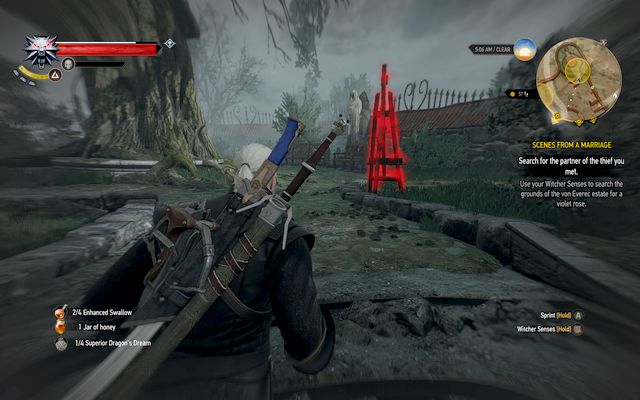 Check the common objects near the mansion - The Witcher 3: Scenes From a Marriage - The Witcher 3: Main quests - The Witcher 3 Wild Hunt Guide
