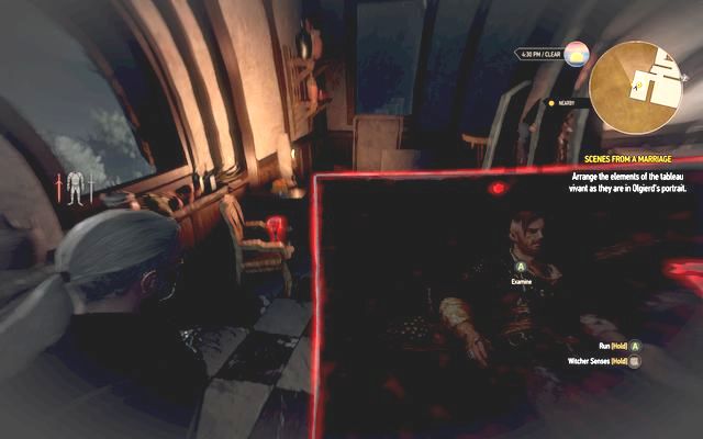 On the portrait you will see how the still life should be positioned - The Witcher 3: Scenes From a Marriage - The Witcher 3: Main quests - The Witcher 3 Wild Hunt Guide