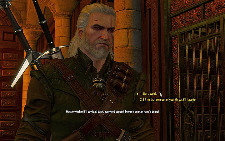 The moment when you make decision - Paperchase - Side quests - The Witcher 3: Blood and Wine Game Guide