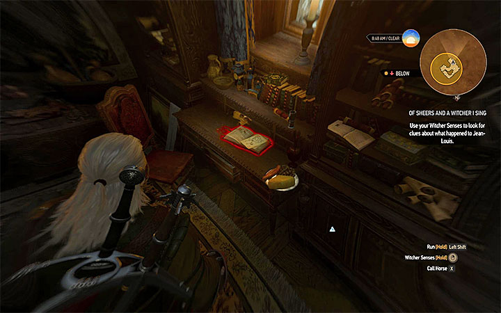 Walk towards the door leading to the barber shop and break them with Aard sign - Smaller quests - Side quests - The Witcher 3: Blood and Wine Game Guide
