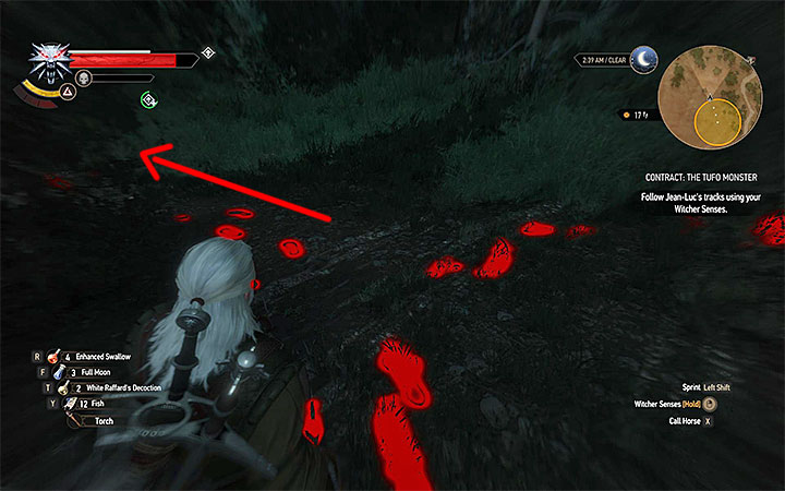 The destination is an area of the vineyard located north from the main building - Contract: The Tufo Monster - shaelmaar contract - Witcher contracts and Treasure hunts quests - The Witcher 3: Blood and Wine Game Guide