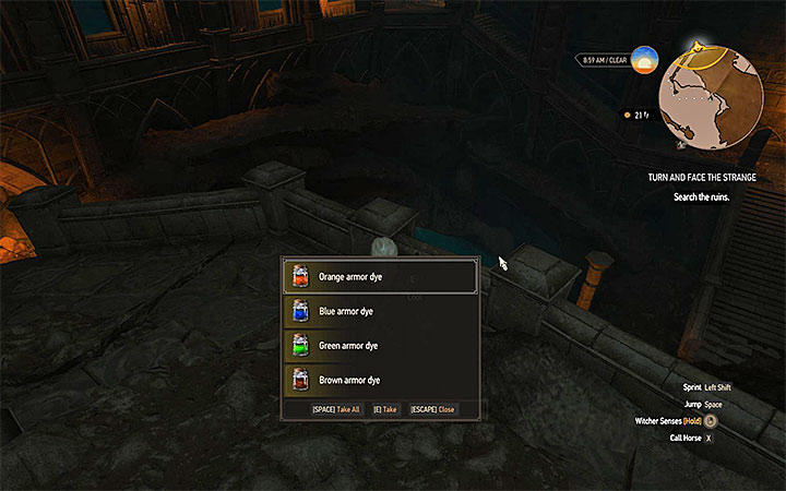 A sample box containing various dyes - Dyes - New Additions in Blood and Wine - The Witcher 3: Blood and Wine Game Guide