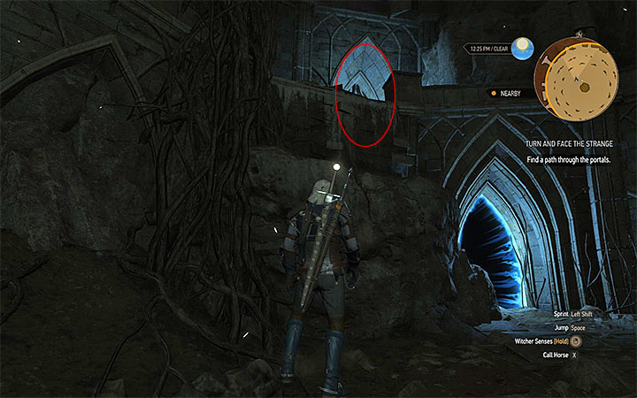 You will reach the highest floor of the portal room - Turn and Face the Strange - quest which unlocks mutations - Side quests - The Witcher 3: Blood and Wine Game Guide