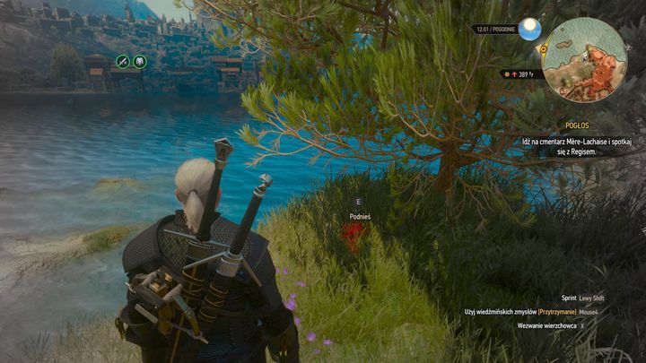 On the corpse, there is a journal. - Locations and descriptions of all treasure hunts - Witcher contracts and Treasure hunts quests - The Witcher 3: Blood and Wine Game Guide