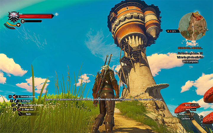 The Tower where you will find Longlocks - Main quests bosses in The Witcher 3: Blood and Wine - All Boss Fights - The Witcher 3: Blood and Wine Game Guide