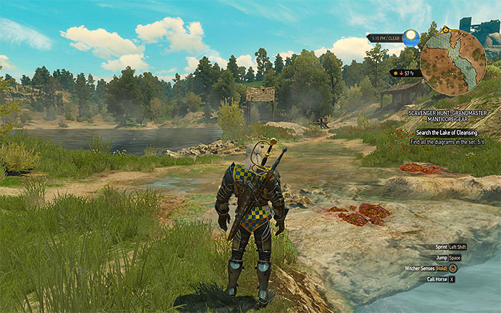 Lake of Cleansing - Scavenger Hunt: Grandmaster Manticore Gear - diagrams and item statistics - Grandmaster Witcher Gear - quests, diagrams and item statistics - The Witcher 3: Blood and Wine Game Guide