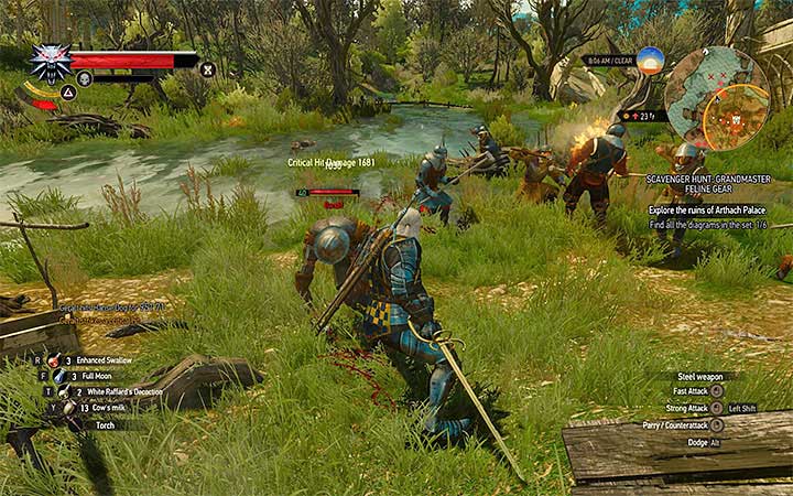 Try to stop the opponents from calling reinforcements - Scavenger Hunt: Grandmaster Feline Gear - diagrams and item statistics - Grandmaster Witcher Gear - quests, diagrams and item statistics - The Witcher 3: Blood and Wine Game Guide