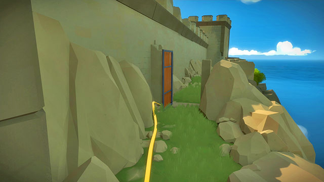 Return to the breach in the wall and head towards the sea - Collectibles | The fort in The Witness - The fort - The Witness Game Guide & Walkthrough