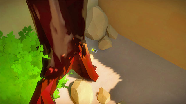 A bit ahead, at the tree, there is the second audiolog - Collectibles | The fort in The Witness - The fort - The Witness Game Guide & Walkthrough