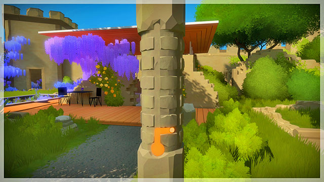 The next puzzle requires you to get properly prepared - Collectibles | The fort in The Witness - The fort - The Witness Game Guide & Walkthrough