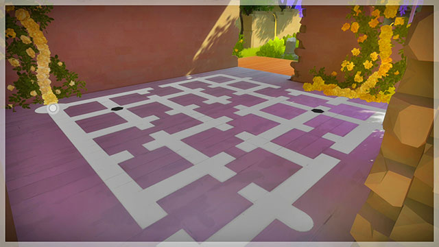 As soon as you do this, return to the building - Collectibles | The fort in The Witness - The fort - The Witness Game Guide & Walkthrough