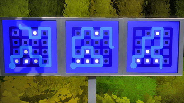 The last three - Puzzle solutions | The fort surroundings in The Witness - The fort surroundings - The Witness Game Guide & Walkthrough