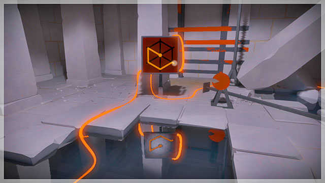 The second floor of the underground, the second panel - Puzzle solutions | Temple of the Sun in The Witness - Temple of the Sun - The Witness Game Guide & Walkthrough