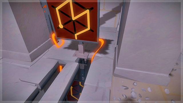 The second floor of the underground, the fourth panel - Puzzle solutions | Temple of the Sun in The Witness - Temple of the Sun - The Witness Game Guide & Walkthrough