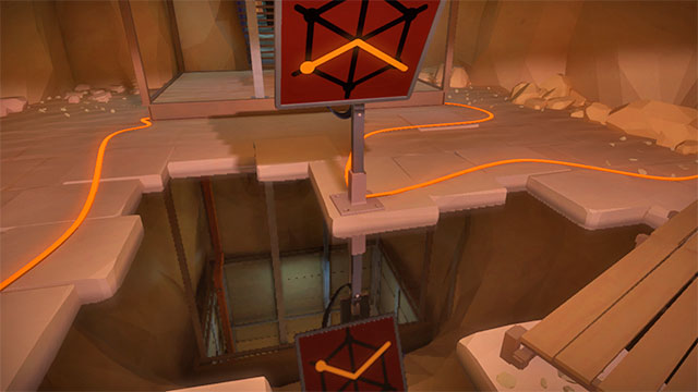 The fourth floor of the underground, the fifth panel - Puzzle solutions | Temple of the Sun in The Witness - Temple of the Sun - The Witness Game Guide & Walkthrough