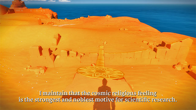 Go up the path - Collectibles | Temple of the Sun in The Witness - Temple of the Sun - The Witness Game Guide & Walkthrough