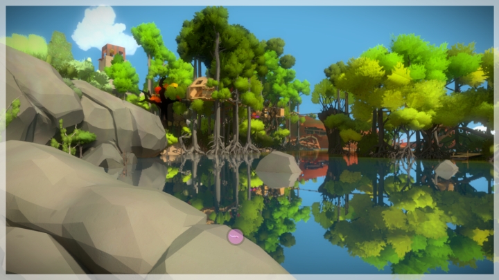 One of the audiologs is at the side path that leads directly from the swamps to the harbor - Collectibles | Swamp in The Witness - Swamp - The Witness Game Guide & Walkthrough