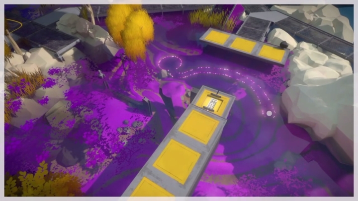 The solution to the last one with the setting of the platforms - Collectibles | Swamp in The Witness - Swamp - The Witness Game Guide & Walkthrough