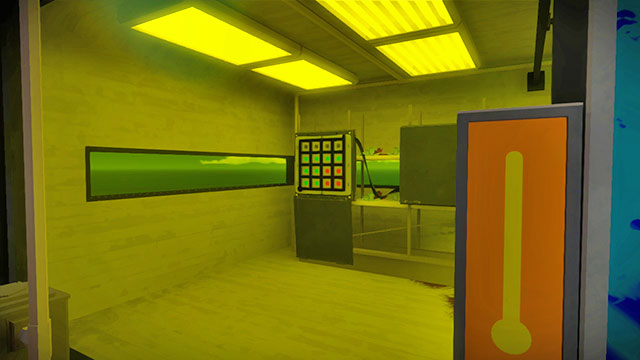 After solving two sets of puzzles, open the door - Walkthrough | Greenhouse in The Witness - Greenhouse - The Witness Game Guide & Walkthrough