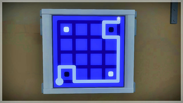 Greenhouse, entrance door - Puzzle solutions | Greenhouse in The Witness - Greenhouse - The Witness Game Guide & Walkthrough