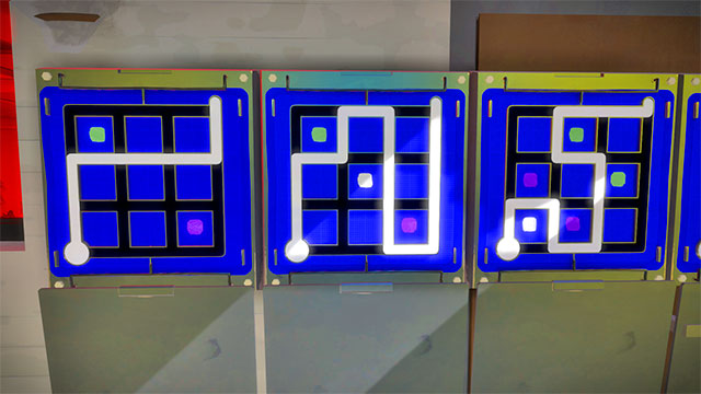 Greenhouse, first set of puzzles, the first three - Puzzle solutions | Greenhouse in The Witness - Greenhouse - The Witness Game Guide & Walkthrough