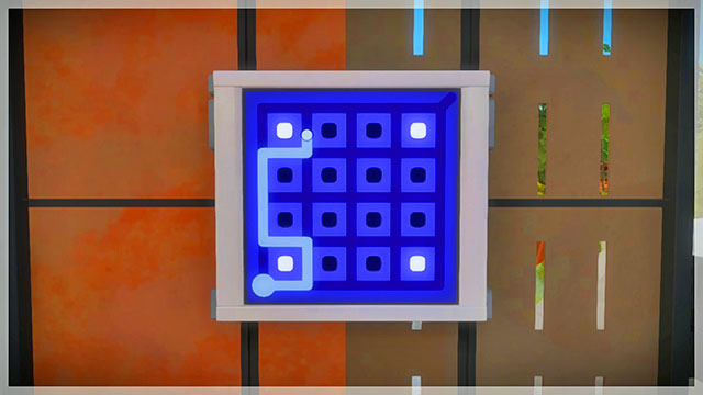 In front of the quarry entrance, there are two puzzles - Walkthrough | Quarry in The Witness - Quarry - The Witness Game Guide & Walkthrough