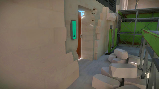 Lead the line along the upper path - Walkthrough | Quarry in The Witness - Quarry - The Witness Game Guide & Walkthrough