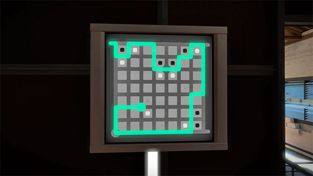 The first building, puzzle that unlocks the elevator - Puzzle solutions | Quarry in The Witness - Quarry - The Witness Game Guide & Walkthrough