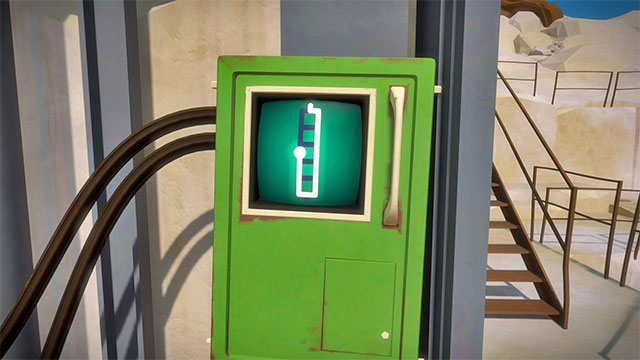 Quarry, elevator next to the first building - Puzzle solutions | Quarry in The Witness - Quarry - The Witness Game Guide & Walkthrough