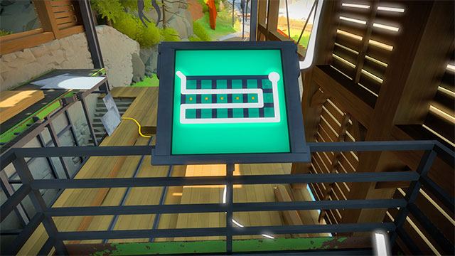 The second building, claw control panel - Puzzle solutions | Quarry in The Witness - Quarry - The Witness Game Guide & Walkthrough