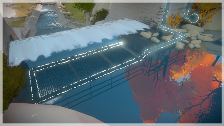 The first riddle is near the entrance to the quarry - Collectibles | Quarry in The Witness - Quarry - The Witness Game Guide & Walkthrough