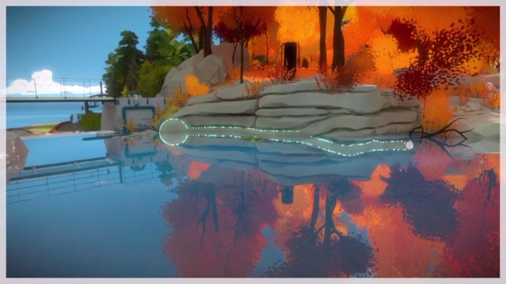 The fifth and sixth riddles are near the first one - Collectibles | Quarry in The Witness - Quarry - The Witness Game Guide & Walkthrough