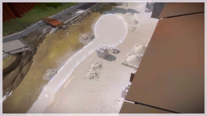 From the roof of the first building you can see the following view - Collectibles | Quarry in The Witness - Quarry - The Witness Game Guide & Walkthrough