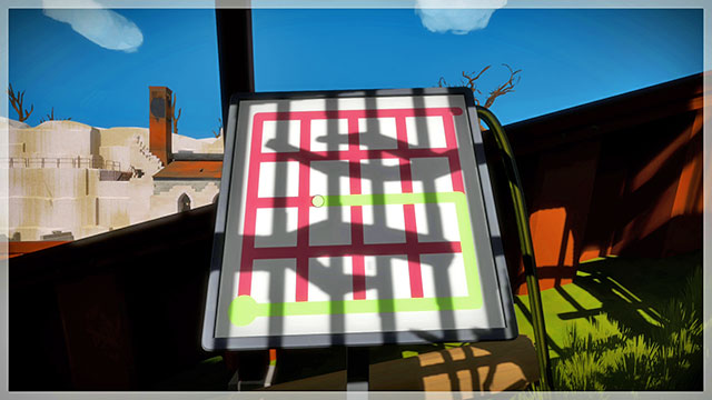 In the next set of puzzles, additional stripes appear - Walkthrough | Forest in The Witness - Forest - The Witness Game Guide & Walkthrough