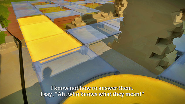 Next to the panel, there is the real labyrinth - Walkthrough | Keep in The Witness - Keep - The Witness Game Guide & Walkthrough