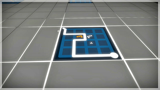 Third level, second puzzle - Puzzle solutions 2 | Mountain in The Witness - Mountain - The Witness Game Guide & Walkthrough