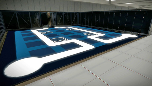 Third level, fifth puzzle - Puzzle solutions 2 | Mountain in The Witness - Mountain - The Witness Game Guide & Walkthrough