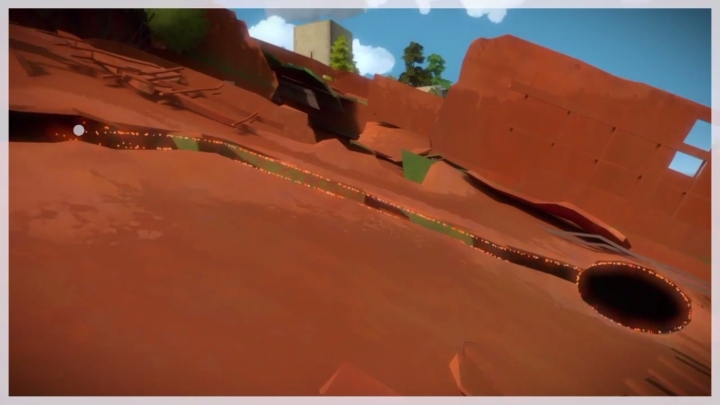 While walking on the wreck you can notice the first three environmental riddles that create a circle - Shipwreck | Additional collectibles in The Witness - Additional collectibles - The Witness Game Guide & Walkthrough