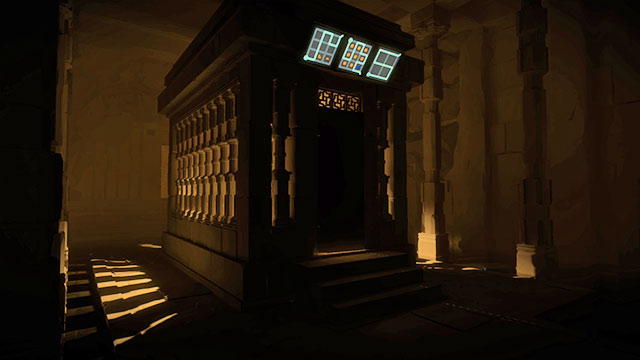 Opposite, there is the last film access code - Challenge | Additional collectibles in The Witness - Additional collectibles - The Witness Game Guide & Walkthrough