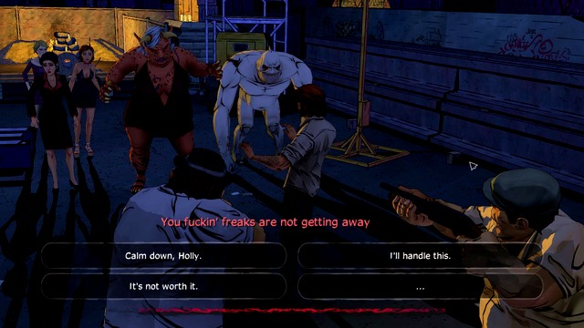 Nice meeting - The Wolf Among Us: Marching Song - The Wolf Among Us: Episode 3 A Crooked Mile - The Wolf Among Us Game Guide