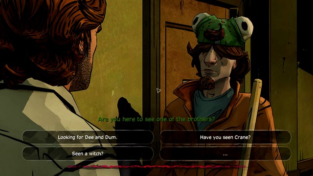 Flycatcher - The Wolf Among Us: The Dumb Soldier - The Wolf Among Us: Episode 3 A Crooked Mile - The Wolf Among Us Game Guide
