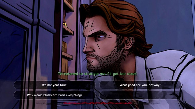 Bigbys talk with Bufkin - The Wolf Among Us: The Dumb Soldier - The Wolf Among Us: Episode 3 A Crooked Mile - The Wolf Among Us Game Guide