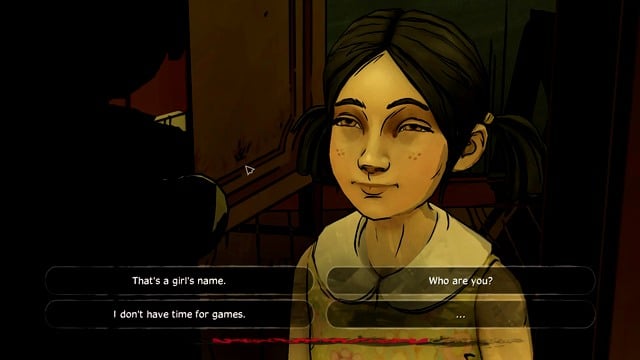 nice girl - The Wolf Among Us: Happy Thoughts - The Wolf Among Us: Episode 3 A Crooked Mile - The Wolf Among Us Game Guide