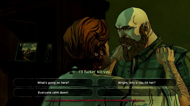 You are in for a tough fight - The Wolf Among Us: Disturbance - The Wolf Among Us: Episode 1 Faith - The Wolf Among Us Game Guide